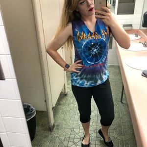 Def Leppard tie dyed rave